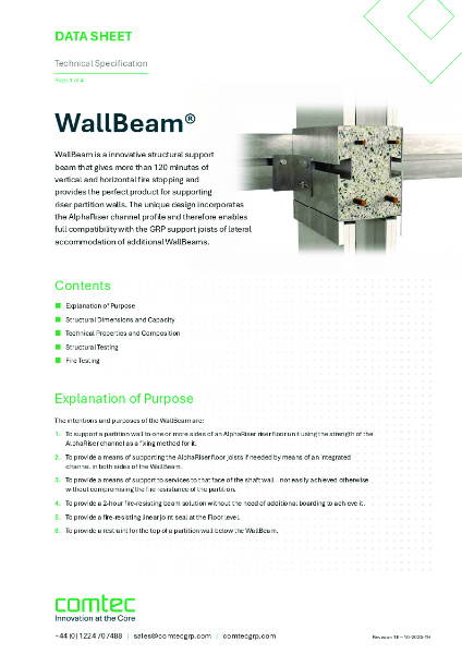 WallBeam Fire Rated
