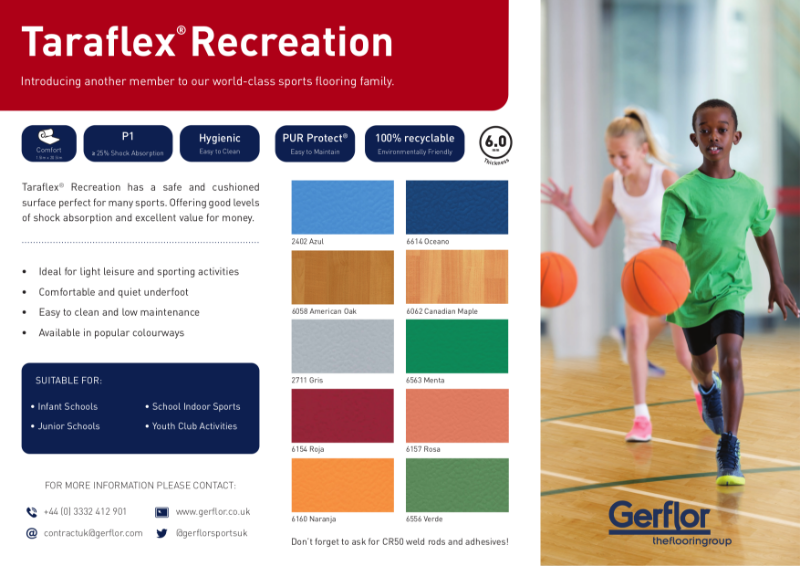 Taraflex® Recreation Brochure