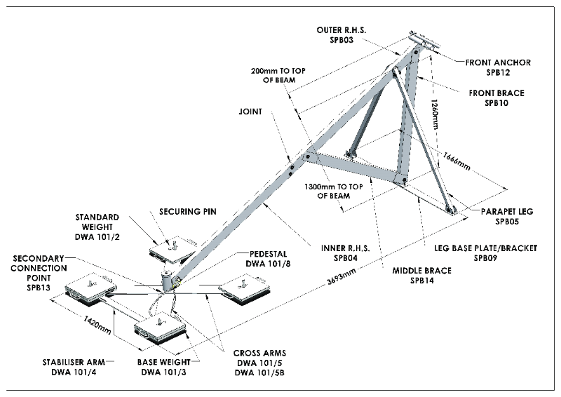 Kee Attach® Assembly Drawing