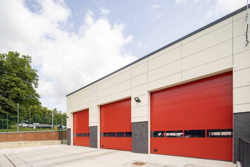 Crawford OH1042S Fast Sectional Door - Overhead Sectional Speed Door