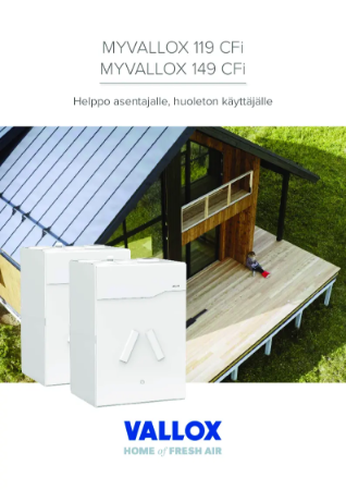 MyVallox 119-149 CFi - Tuote-esite