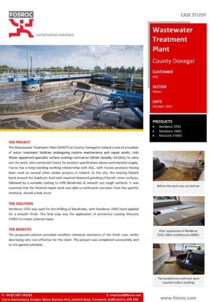 County Donegal Watewater Treatment Plant