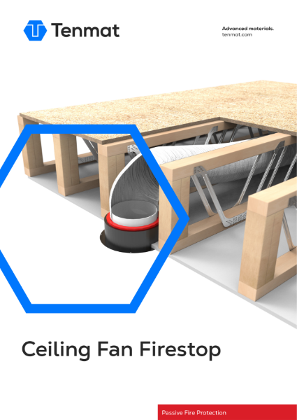 Ceiling Fan Firestop Datasheet