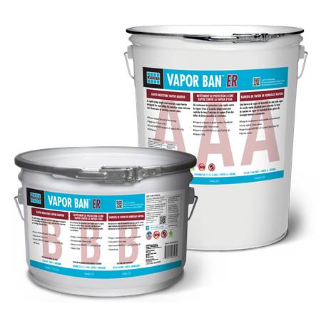 VAPOR BAN™ ER - Epoxy Base Rapid Cure Vapor Barrier 