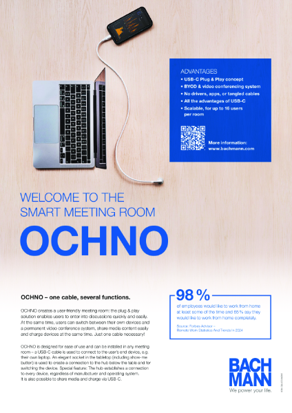 BACHMANN OCHNO - Plug & Play Meeting Room Solution