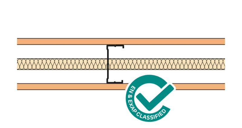 Siniat Single Frame Metal Stud Partition CS90R-15Aq-25G - Metal Stud Partitioning