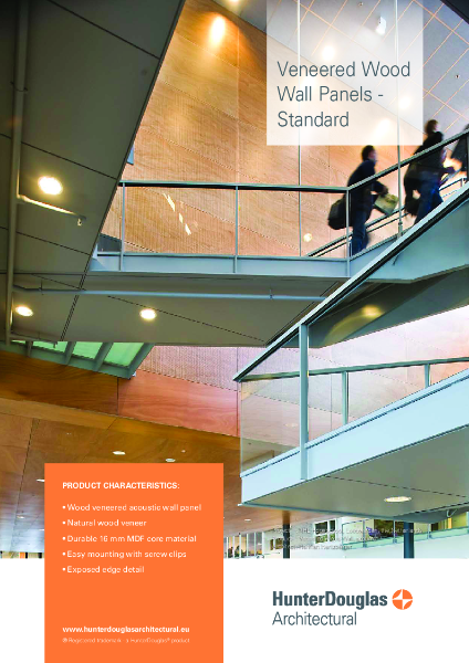 Derako® Veneered Wood Tile & Panel Walls - Standard