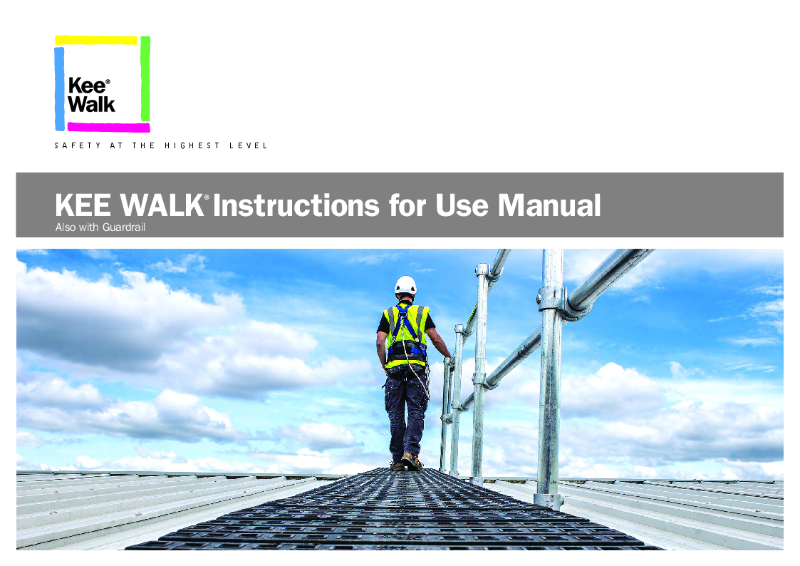 Kee Walk Instructions For Use Manual