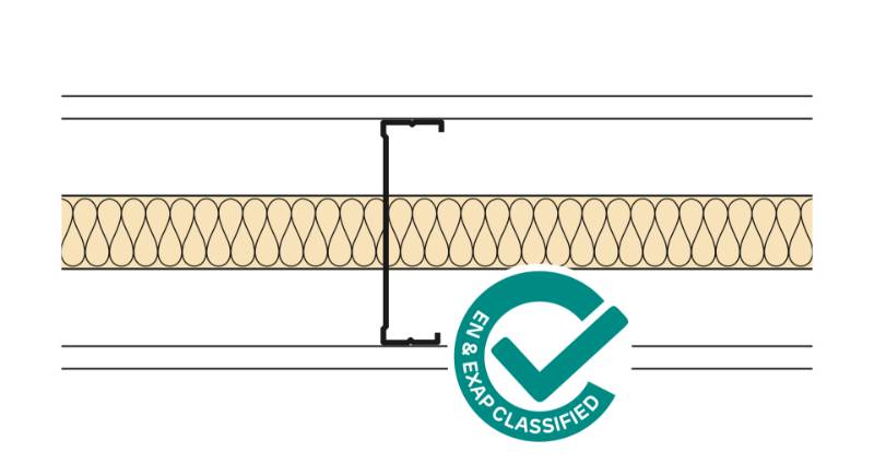 Siniat Single Frame Metal Stud Partition CS14R-15Md-50G - Metal Stud Partitioning