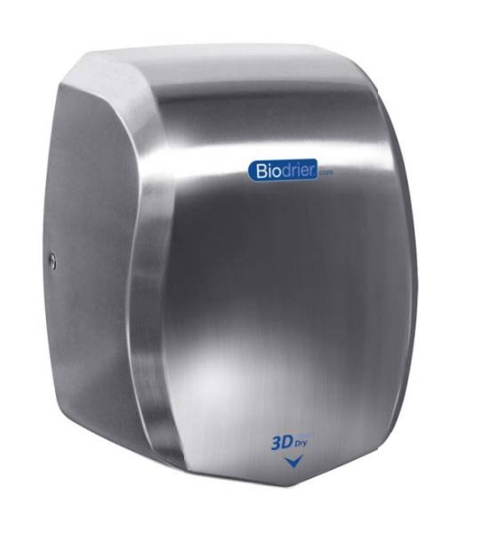 Biodrier 3D Smart Hand Dryer - Automatic Heat Adjustment Compact Dryer