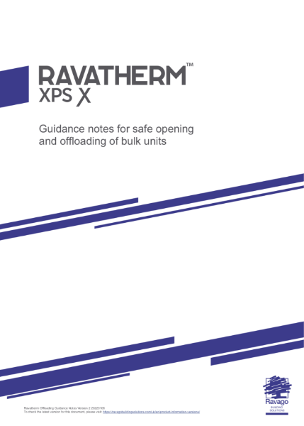 Guidance notes for safe opening of bulk packs