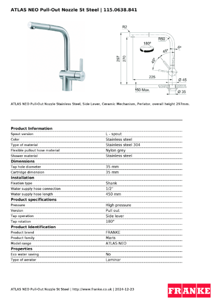 Product Sheet 115.0638.841