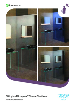 Pilkington Mirropane™ Chrome Plus Colour