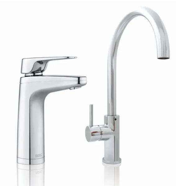 Quadra Plus 15 XL & Gooseneck Mixer Tap - Boiling/ Chilled Water plus Sink Mixer