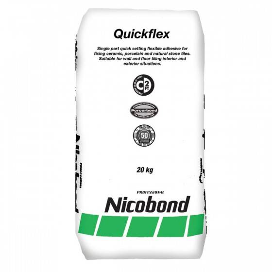 Nicobond Quickflex Adhesive - Tile Adhesive