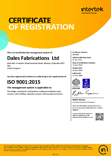 ISO 9001:2015 Quality Assurance