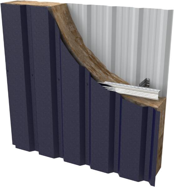 Profiled sheet self-supporting cladding systems