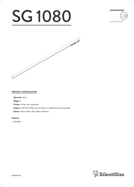 SG 1080 Technical Catalogue