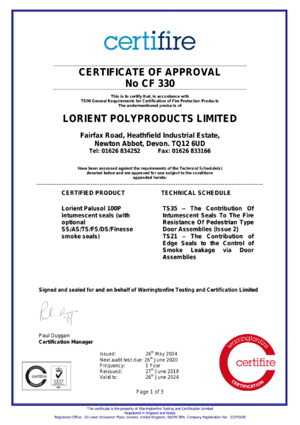 Certifire CF330