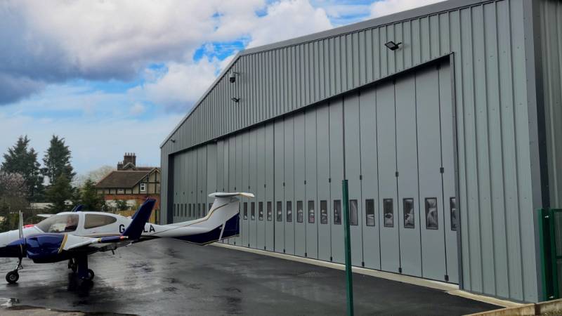 Manually Operated Industrial Folding Doors