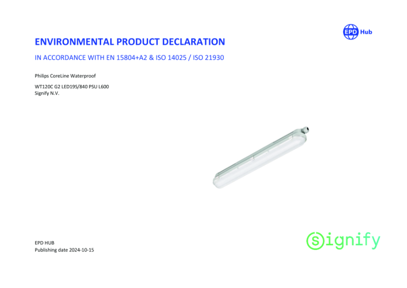 Philips CoreLine Waterproof L600 -EPD