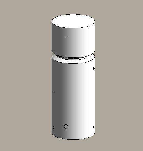 Double feed indirect insulated combination units