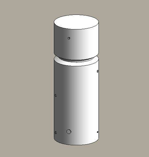 Double feed indirect insulated combination units