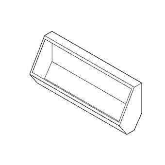 Wall&nbsp;mounted urinal trough