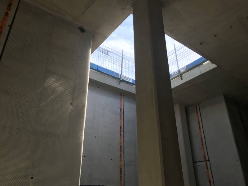 Structural Waterproofing Mixed Commercial Development