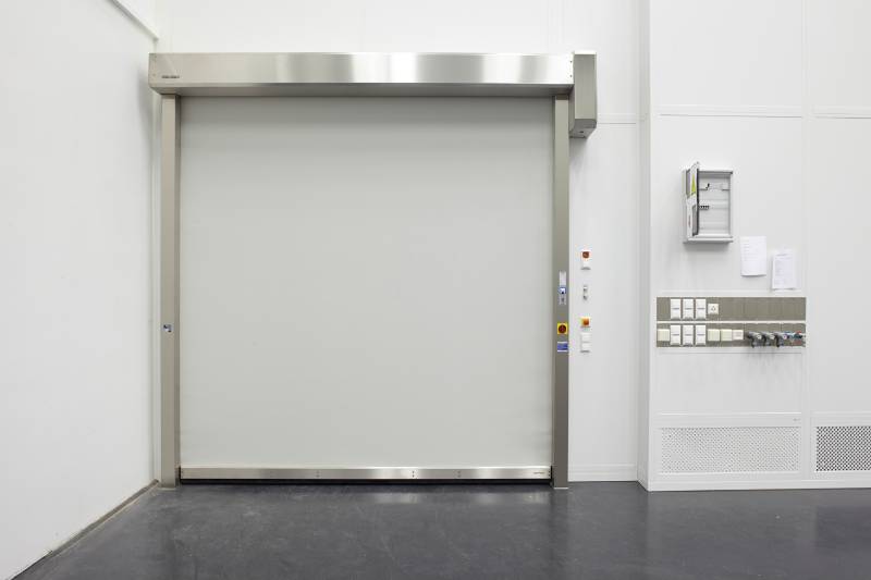 RR300 Cleanroom High Speed Door - Flexible Rapid Roll Door for Cleanrooms