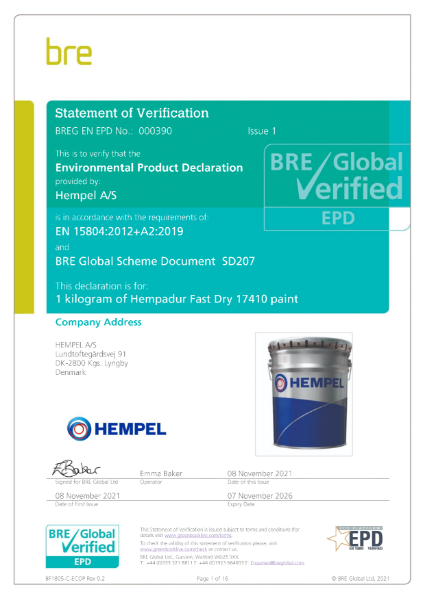 Hempadur Fast Dry 17410