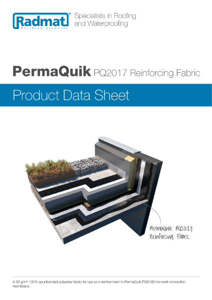 PermaQuik PQ2017 Reinforcing Fabric Product Data Sheet