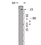 Standard Screen - Slatted Screen