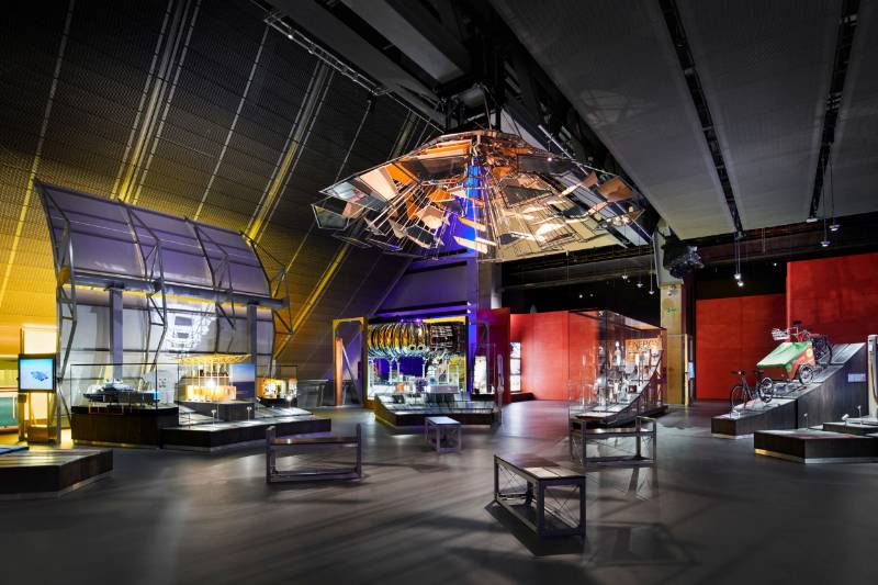 Knauf GifaFloor FHB Hollow Floor System installed at brand new Energy Revolution Gallery at the Science Museum, London