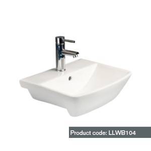 Sanitaryware | Langley 500mm Semi-recessed Basin - Sink