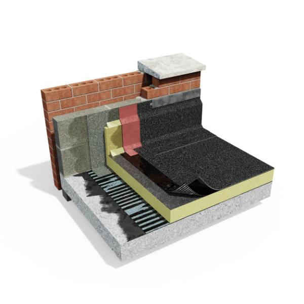 Profiles XL FireSmart Plus System - Warm Roof / Torch On / Partial Bond / Heated / PIR - System Number 9