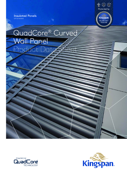 QuadCore® Curved Wall Panel Datasheet