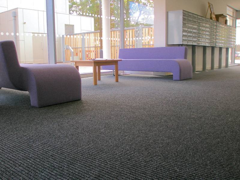 Carpets, carpet tiles, coverings, underlays and mats