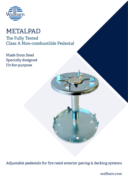 Fire rated pedestals for Class A substructure