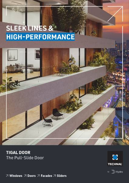 TECHNAL UK & IRE | TIGAL Pull-slide Aluminium Door