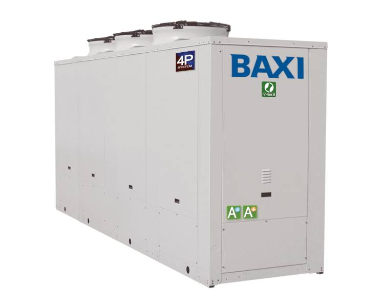 Baxi Large Output 4-Pipe Multifunction Heat Pump