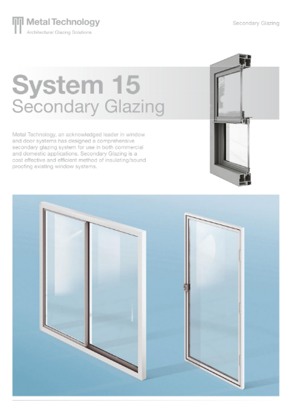 Aluminium Secondary Glazing Window