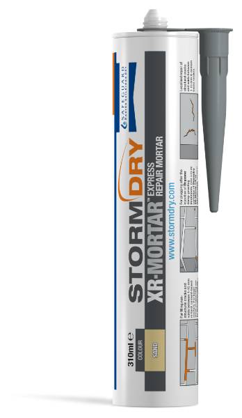 Stormdry Express Repair (XR) Mortar - Ready to Use, Waterproof, Cement-Free Mix, Grey Sand