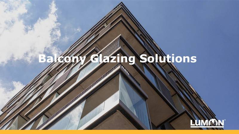 Balcony Glazing - Improving Balcony Space and Building Facade