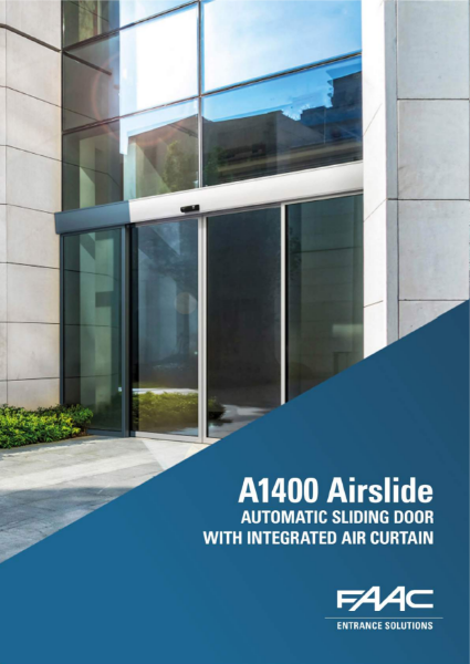 FAAC A1400 AIRSLIDE  Sliding Door