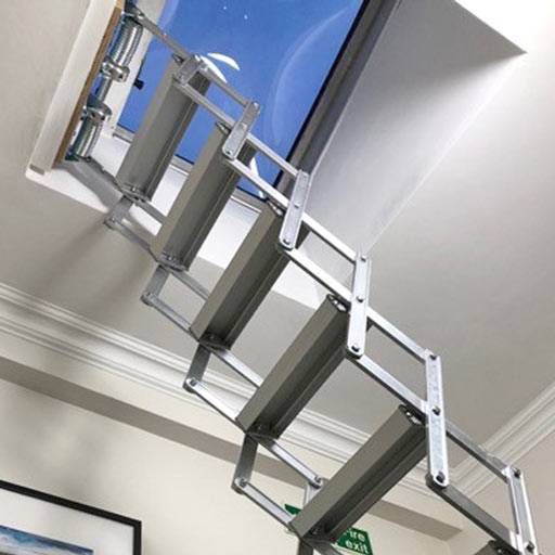 Compact loft ladder for fire escape – Case Study from Premier Loft Ladders