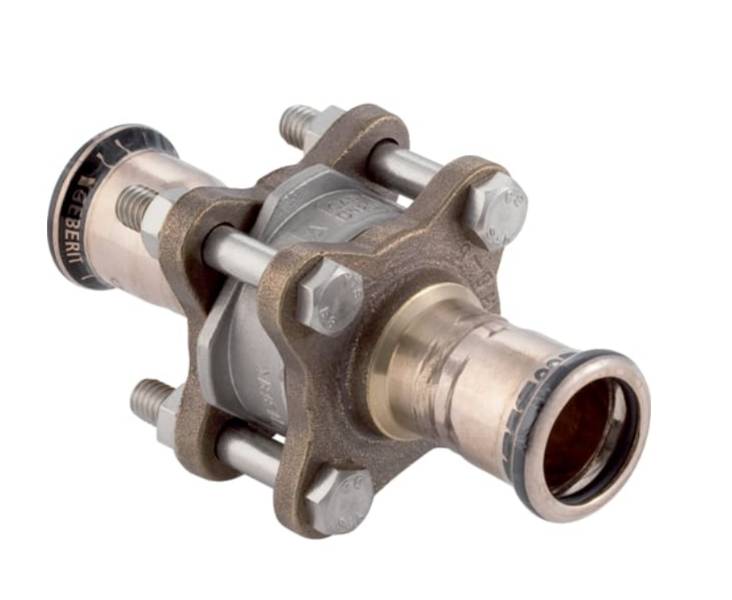 Geberit Mapress CuNiFe Non-Return Valve, Flanged