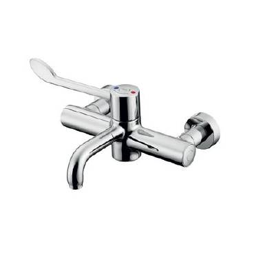 Markwik 21+ Healthcare Thermostatic Sequential Panel Mounted Lever Action Tap TMV3