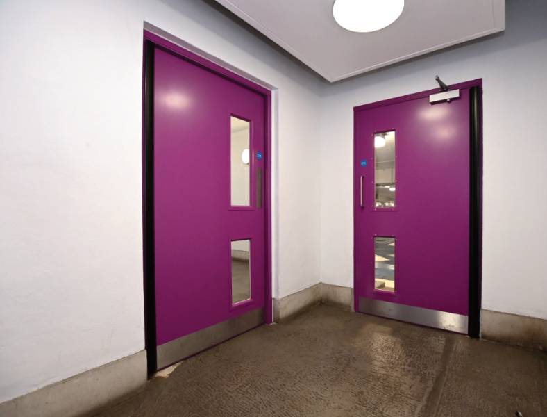 1 to 4 Hour Fire Resisting Steel Doors - Double - FD01 Fireguard - Fire Resisting Steel Door