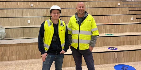 Sikkerhet, effektivitet og estetikk: Fibo Fire Rated Panel løfter nye Lunde skole